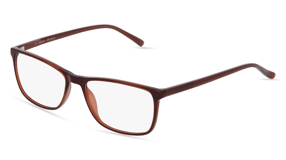 JOEP bruin transparant Hoekaanzicht