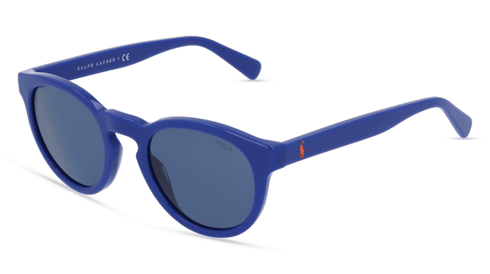 POLO BY RALPH LAUREN PH4184 Bleu brillant Vue d'angle