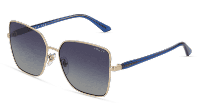 VOGUE VO4199S Zilver glanzend Hoekaanzicht