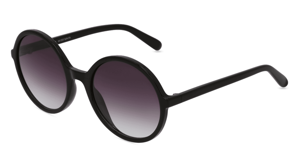 Ewa Sun Noir brillant Vue d'angle