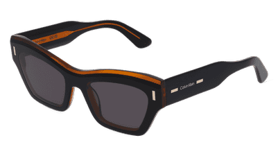 CALVIN KLEIN CK 23503S Brun noir Vue d'angle