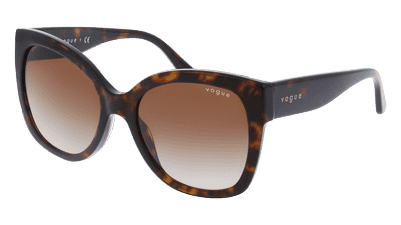 Vogue eyewear VO5338S Noir Vue d'angle