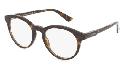 Gucci GG1822O havana Hoekaanzicht