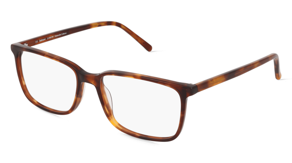 Fielmann JIL 006 RN Havane Vue d'angle