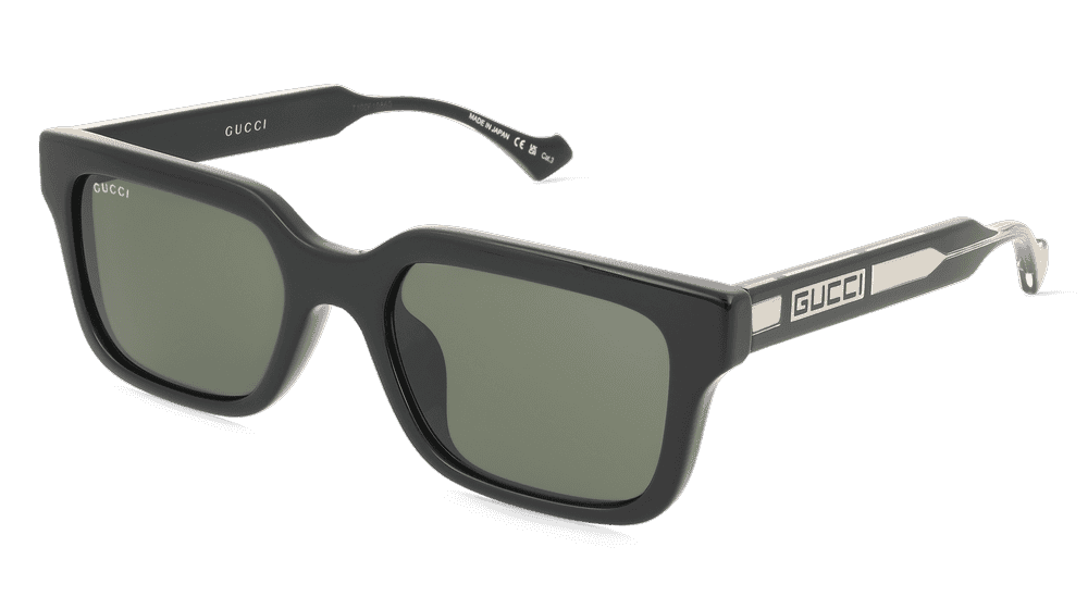 Gucci GG1732SK zwart Hoekaanzicht