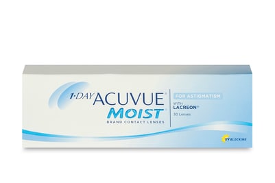 1-Day Acuvue Moist For Astigmatism 30 pak