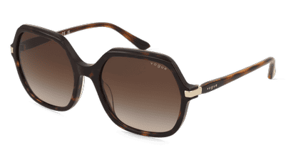Vogue 0VO5561S Havanna foncé Vue d'angle