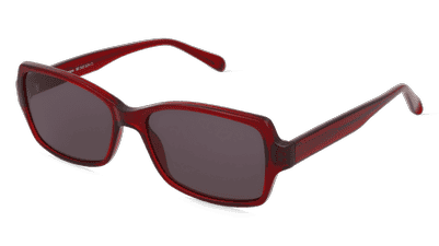 Fielmann BD 543 SUN CL RITA roze transparant Hoekaanzicht