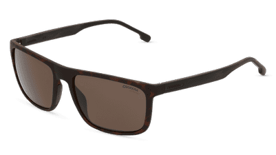 CARRERA 8047/S Blauw glanzend Hoekaanzicht