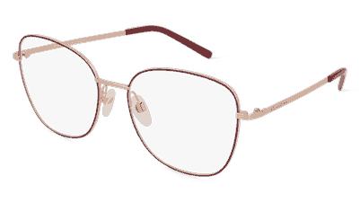 Marc Jacobs MARC 409 Zwart rose Hoekaanzicht
