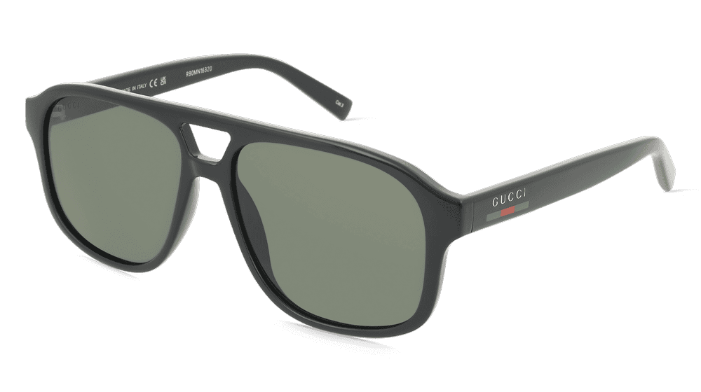 Gucci GG1856S zwart Hoekaanzicht
