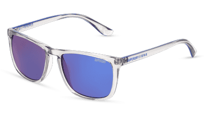 SUPERDRY SHOCKWAVE Zwart glanzend Hoekaanzicht