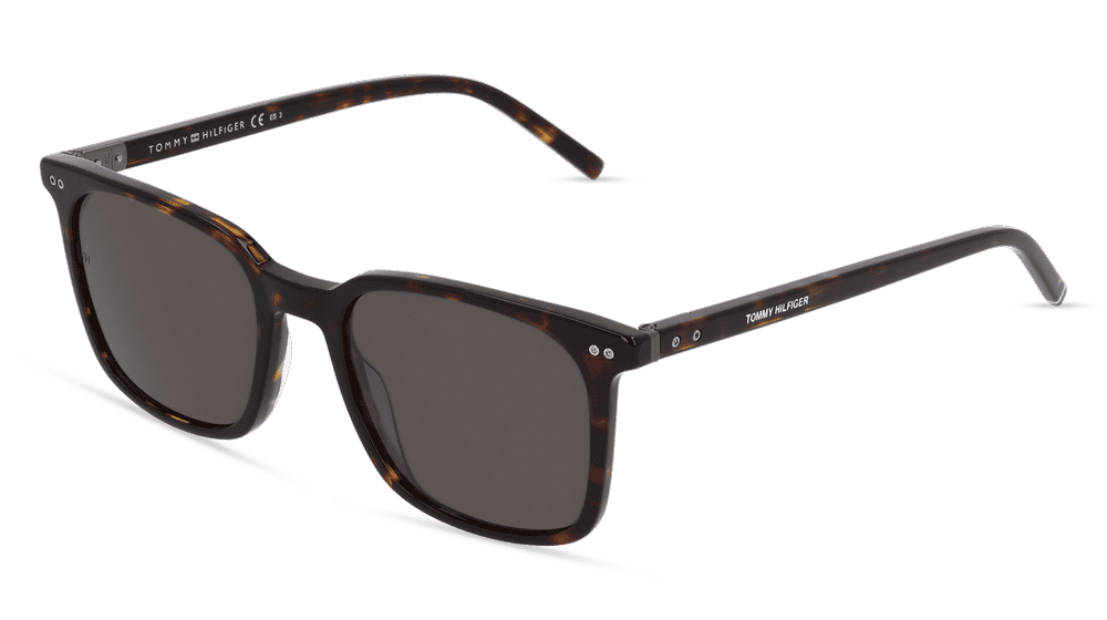 TOMMY HILFIGER EYEWEAR TH 1938/S Havanna foncé Vue d'angle