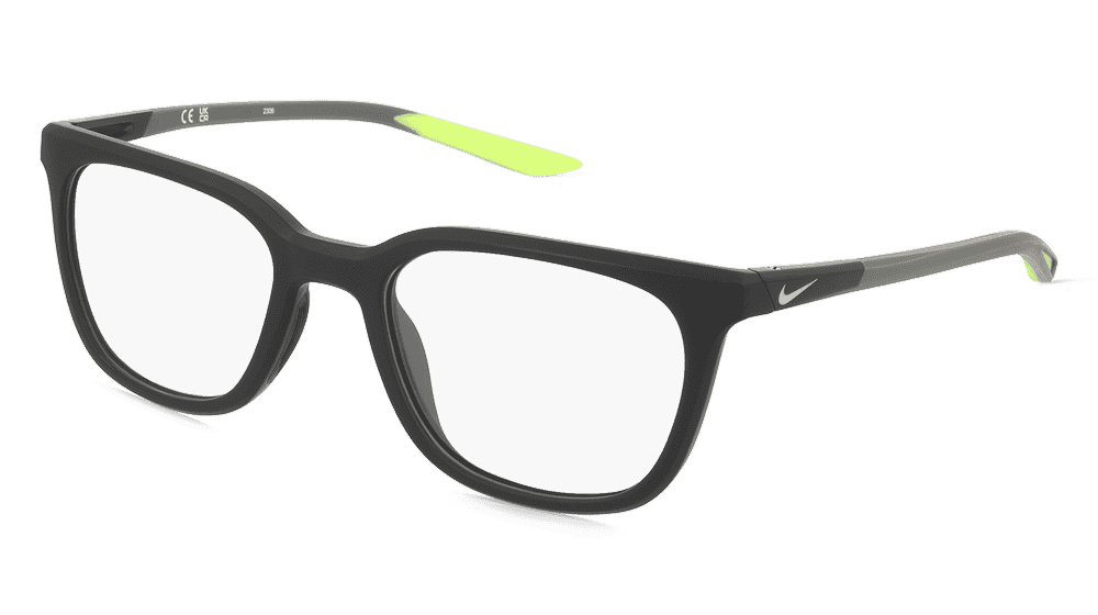 Nike 7290 Noir gris Vue d'angle