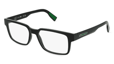 Lacoste L2928 Noir gris Vue d'angle