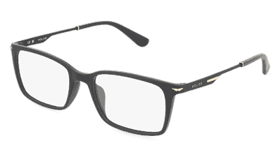 Police POIVPLL62 Noir mat Vue d'angle