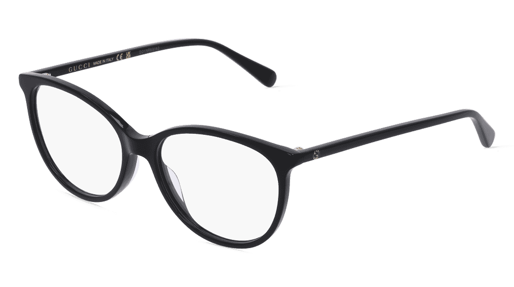 GUCCI GG 0550O Noir brillant Vue d'angle