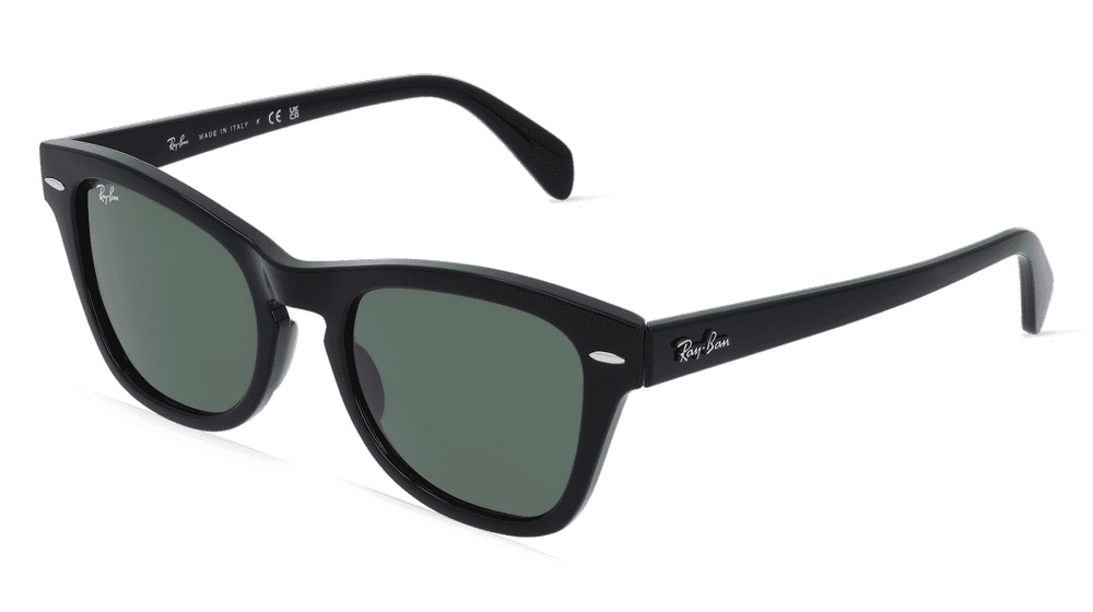RAY-BAN RB0707S Noir Vue d'angle