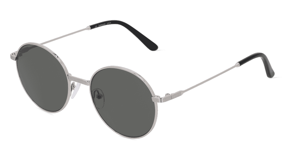 LUCA SUN Zilver glanzend Hoekaanzicht