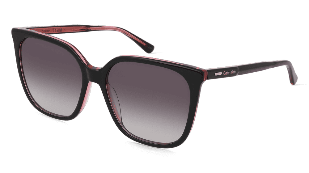 Calvin Klein CK24509S zwart roze Hoekaanzicht