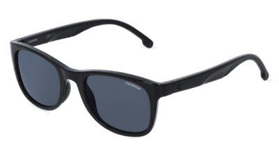 Carrera 8054/S Noir brillant Vue d'angle