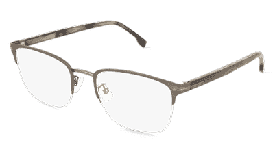 Boss 1729/G Ruthenium mat Hoekaanzicht