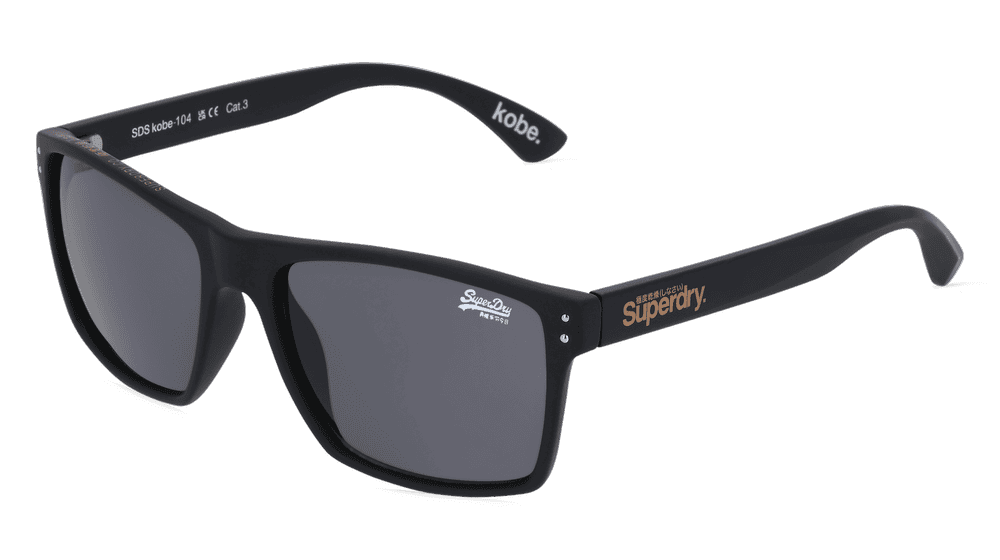 SUPERDRY KOBE Noir mat Vue d'angle