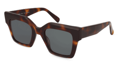 Fielmann BD 570 SUN FA STELLA Zwart glanzend Hoekaanzicht
