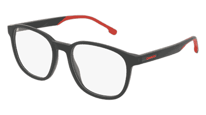 Carrera 8878 Rouge noir Vue d'angle