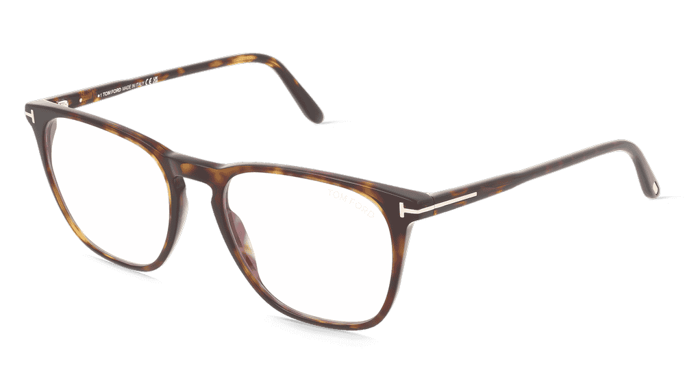 Tom Ford FT5937-B Havanna foncé Vue d'angle