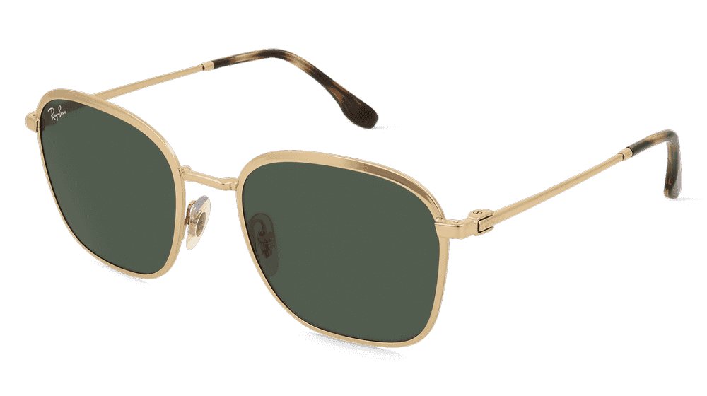 Ray-Ban RB3720 Doré Vue d'angle