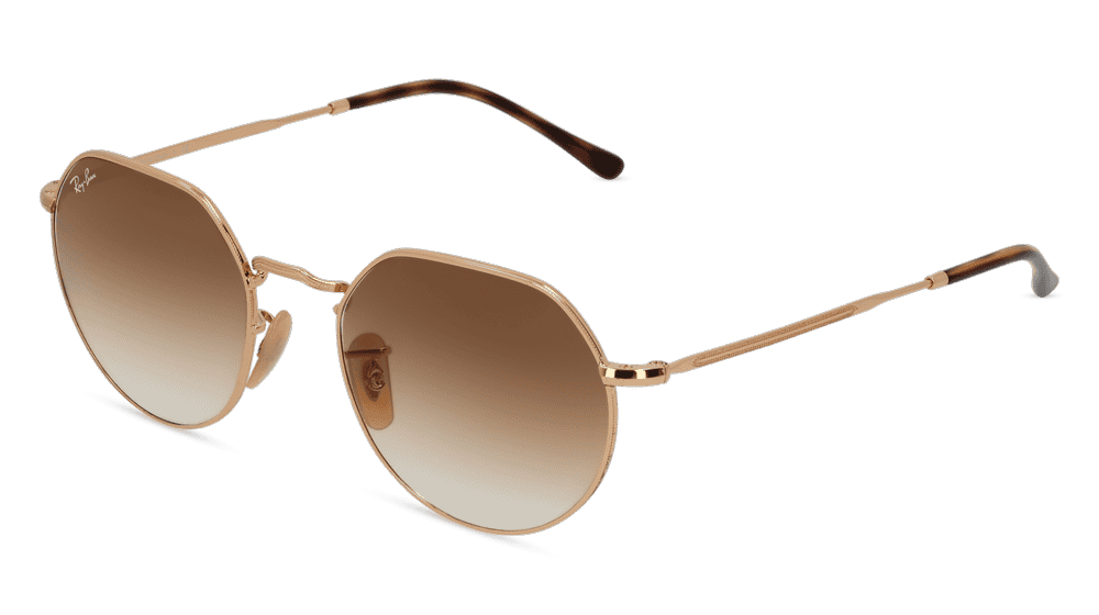 RAY-BAN RB3565 goud Hoekaanzicht