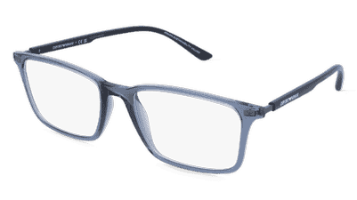 Emporio Armani 0EA3237 Bleu brillant Vue d'angle