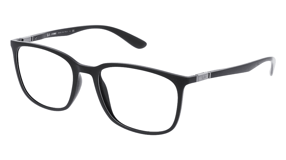 RAY-BAN RX7199 Noir Vue d'angle
