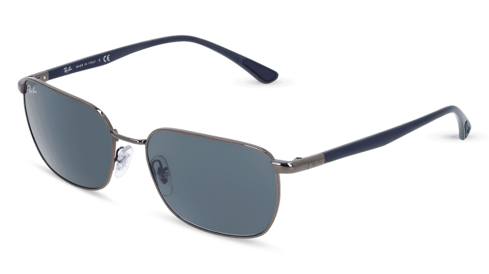 RAY-BAN RB 3684 Gris gun Vue d'angle