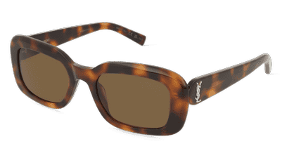 Saint Laurent SL M130 havana Hoekaanzicht