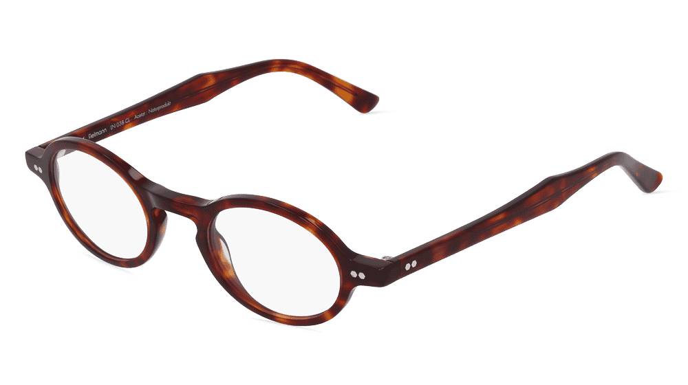 Fielmann LN 038 CL Havane Vue d'angle