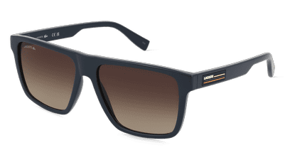 Lacoste L6027S Bleu Vue d'angle