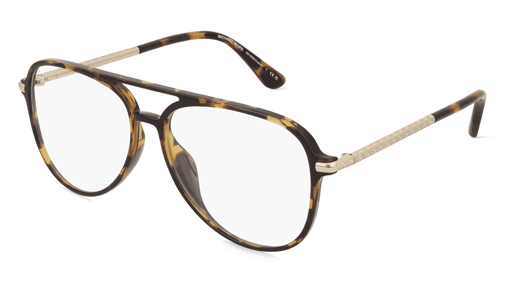 Michael Kors MK4096U Bruin donker Hoekaanzicht