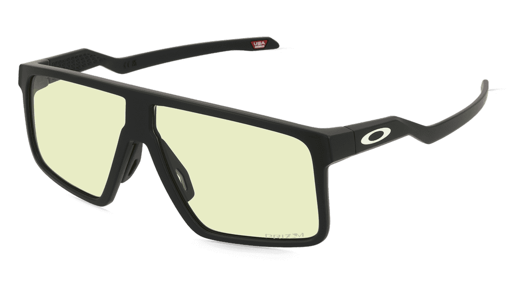 Oakley OO9285 Noir mat Vue d'angle