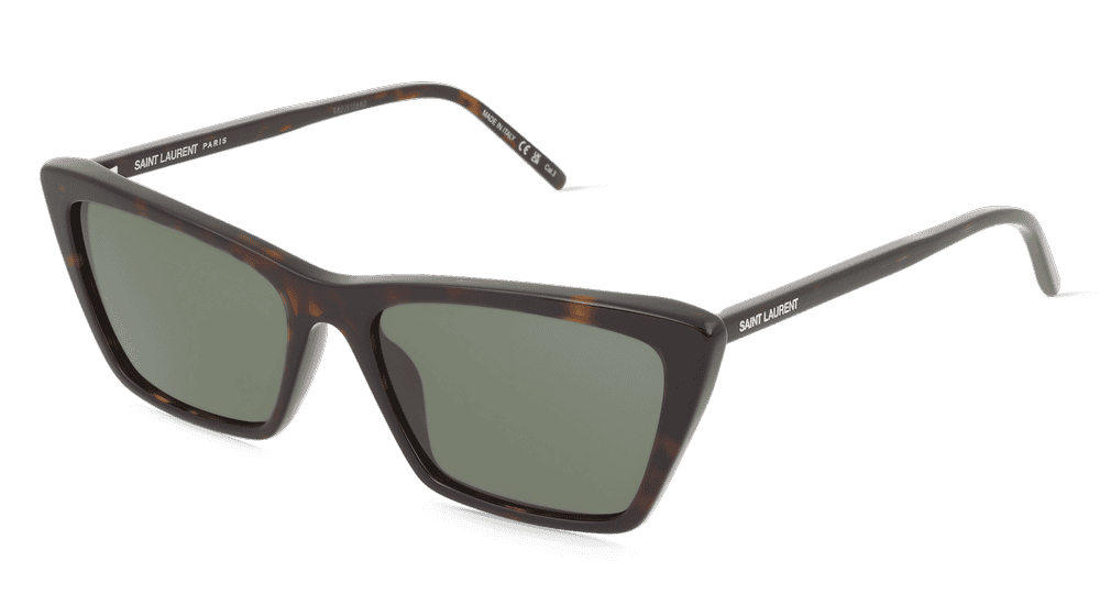 Saint Laurent SL 737 MICA THIN havana Hoekaanzicht