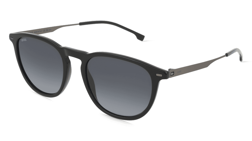 BOSS 1639/S Noir foncé Vue d'angle