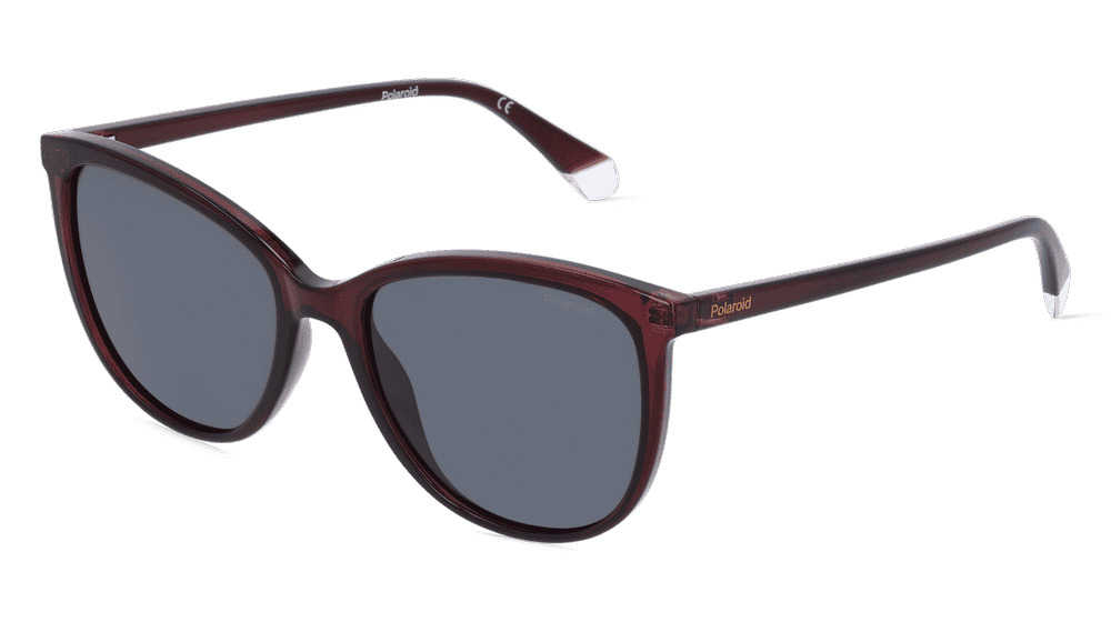 Polaroid PLD 4138/S Noir bordeaux Vue d'angle
