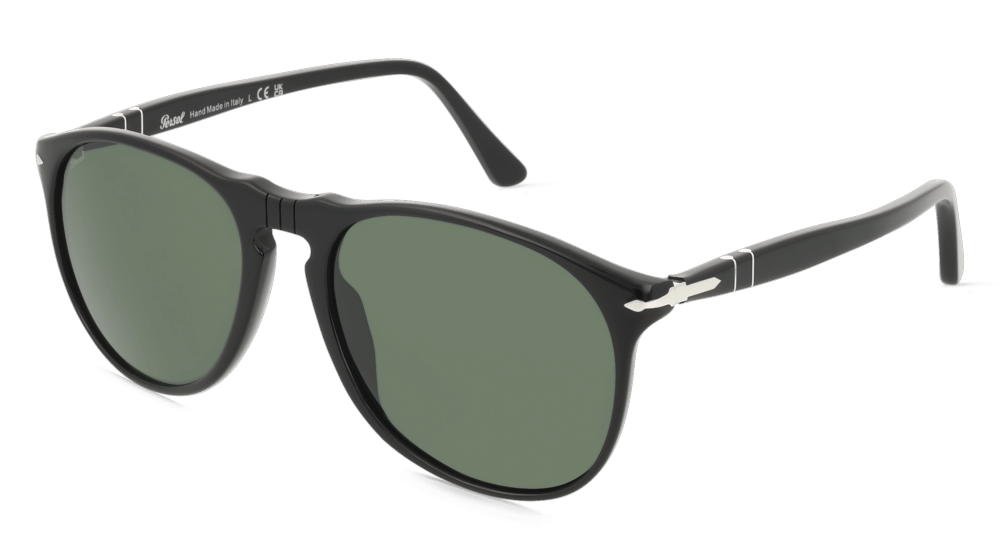 Persol 0PO9649S Noir Vue d'angle