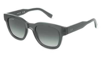 Lacoste L6023S Beige Vue d'angle