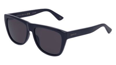 GUCCI GG1345S Blauw donker Hoekaanzicht