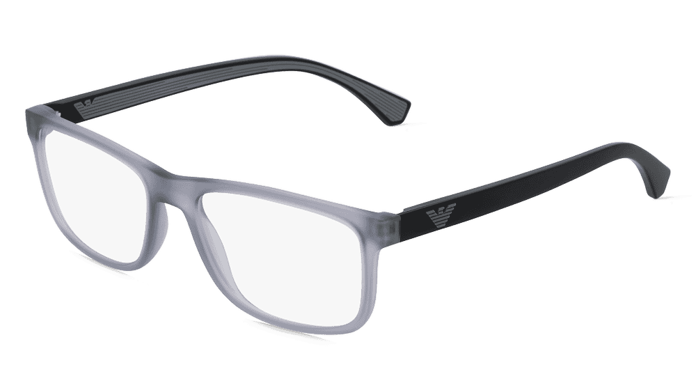 Emporio Armani EA3147 Cristal mat Vue d'angle