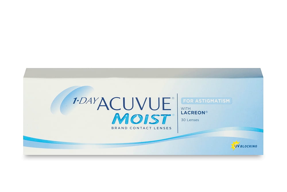 1-Day Acuvue Moist For Astigmatism 30 pak