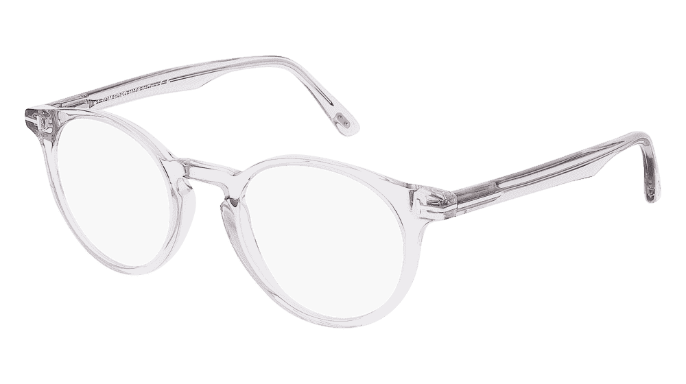 Tom Ford FT5557-B Gris Vue d'angle