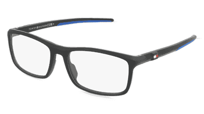 Tommy Hilfiger Eyewear TH 1956 zwart Hoekaanzicht